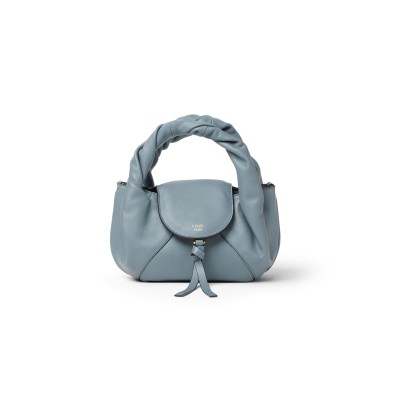 FENDI SPY MINI MERCURY BLUE LEATHER MINI-BAG ‎8BS110AYCTF1UJC (15*12.5*11cm)
